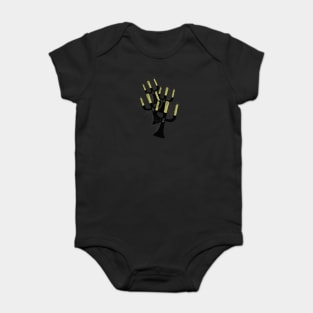 Ghostly Candelabra Baby Bodysuit